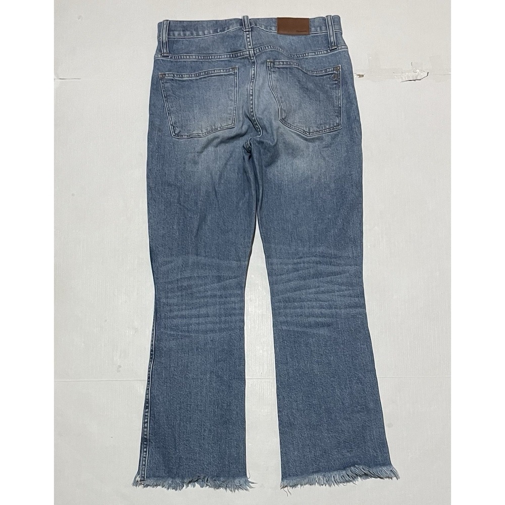 Madewell Jeans Womens 28 X 26 Boot Cut Mid Rise Light Wash Stretch Cali Demi - Picture 11 of 11